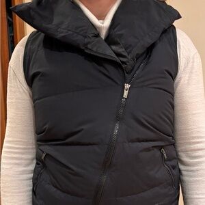 Lucy Black Puffer Vest